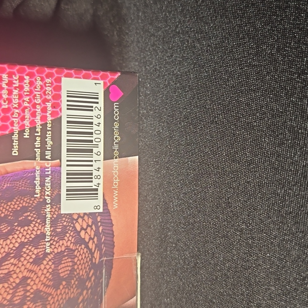 LAPDANCE/LEOPARD LACE MINI DRESS-PURPLE-SIZE:OS - Picture 3 of 3